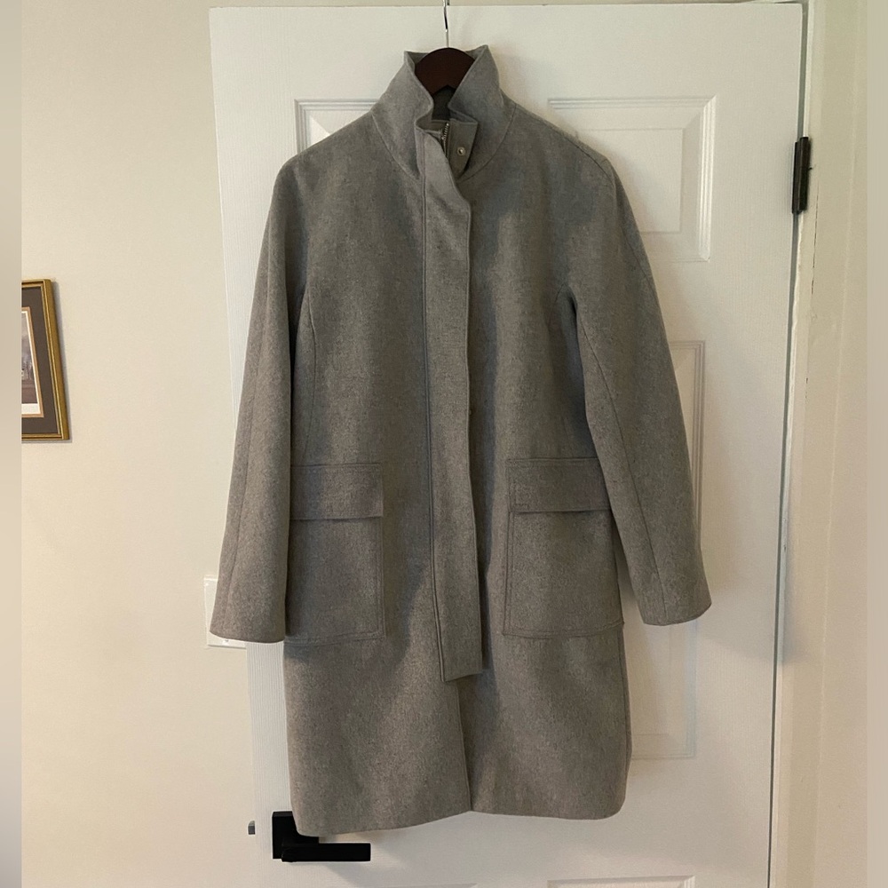Kenneth Cole Wool Blend Zip Front Jacket Size Small